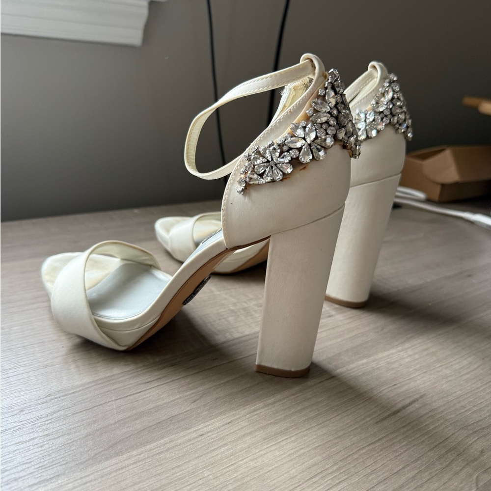 David’s Bridal wedding shoe